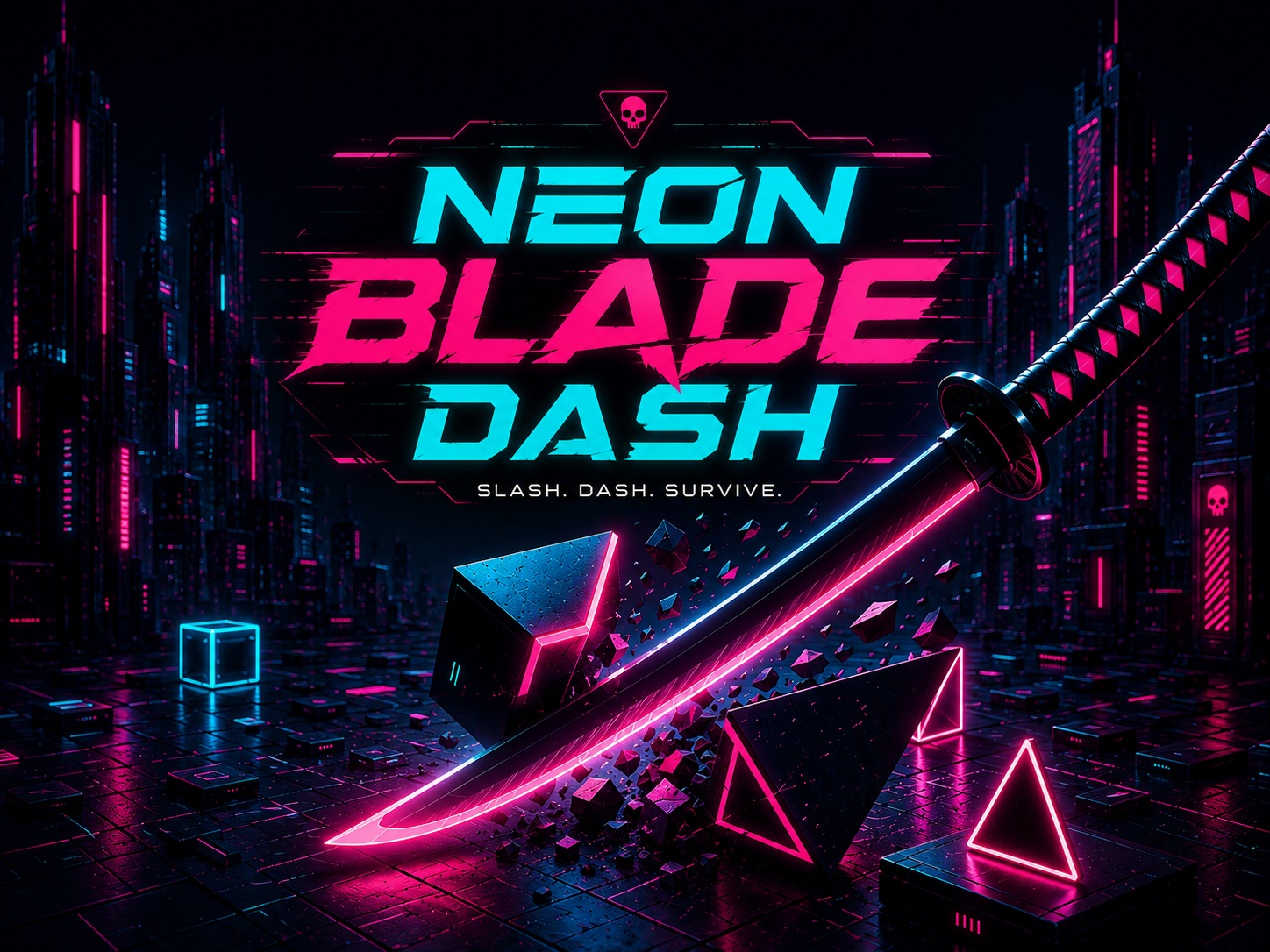 Neon Blade Dash